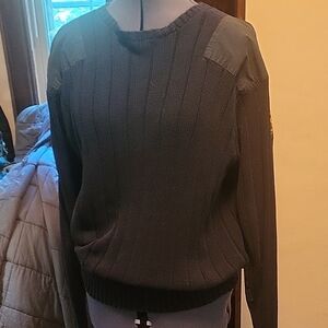 Navy Polo Prep Sweater